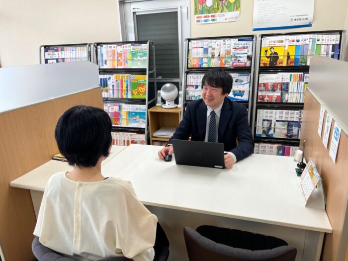 FA高知での保険相談の様子